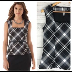 WHBM Super Sexy top Dry cleaned. Like new.